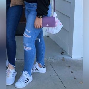 Abercrombie Simone High Rise Ankle Jean